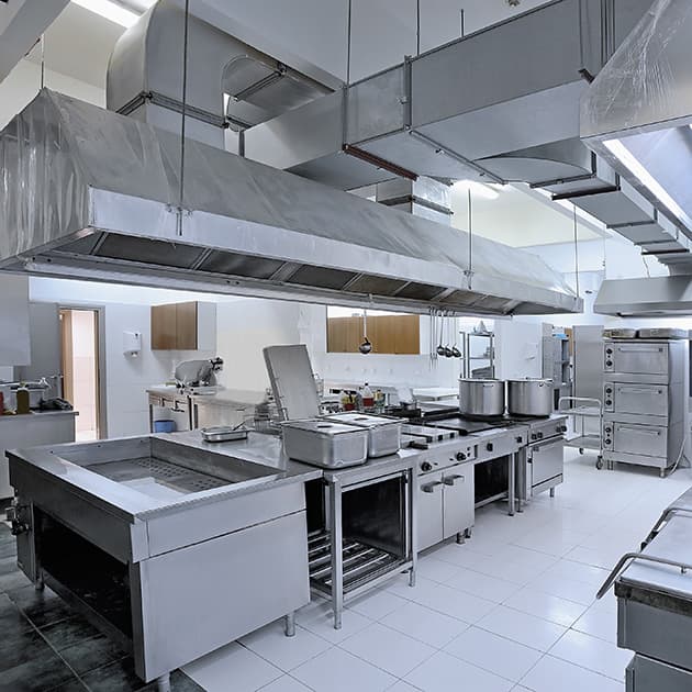 Image represents commercial-kitchen