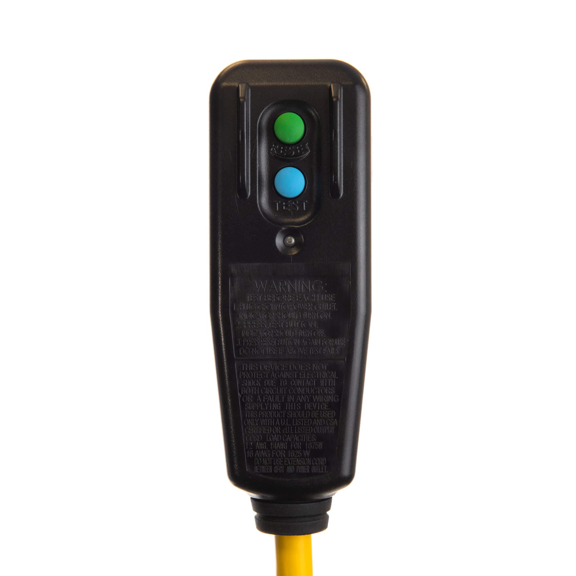 15 Amp Plug GFCI, 15A