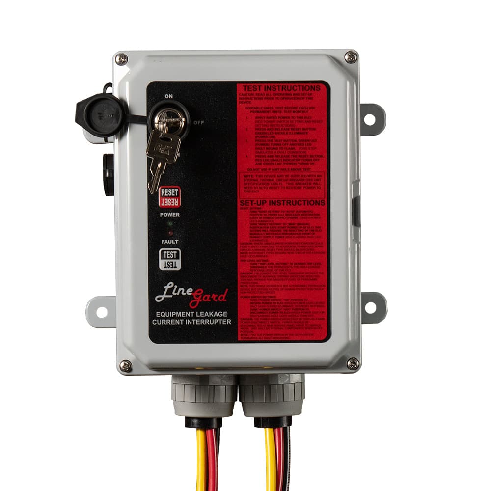 40 - 60 Amp Permanent ELCI, 40A, 50A, 60A