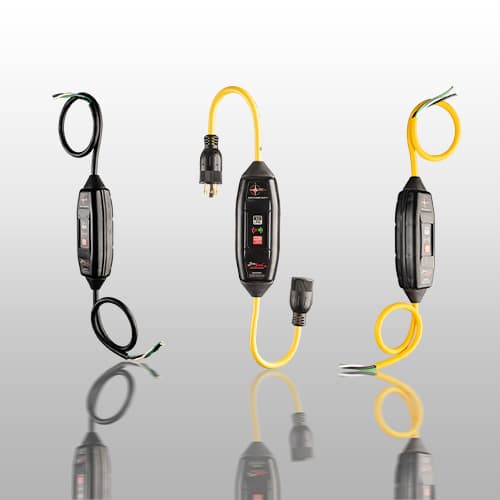 Image of 3 different North Shore Safety 20A GFCIs